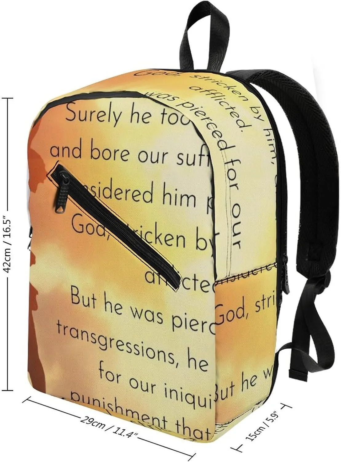 Is Aiah Classic Neutral Casual Lightweight Laptop Backpack Made of Materials, Suitable for Multiple Uses