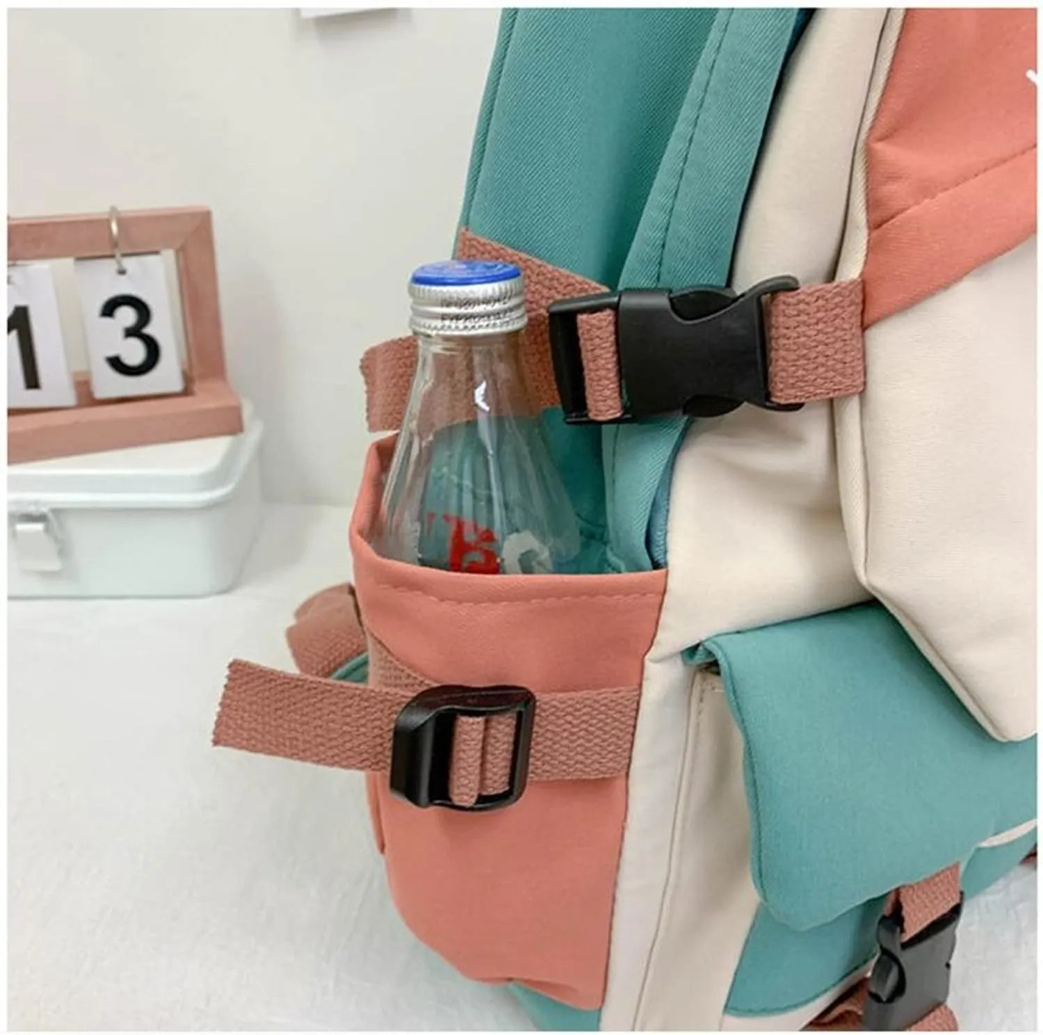 ISaikoy Anime Toilet-bound Hanako-kun Backpack Bookbag Shoulder School Bag Daypack Laptop Bag 13