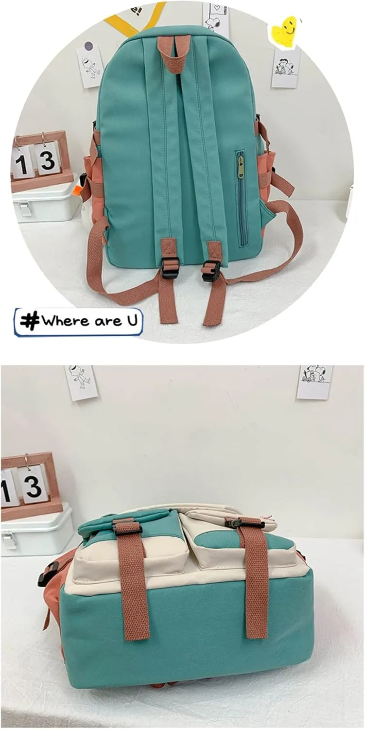 ISaikoy Anime Toilet-bound Hanako-kun Backpack Bookbag Shoulder School Bag Daypack Laptop Bag 1