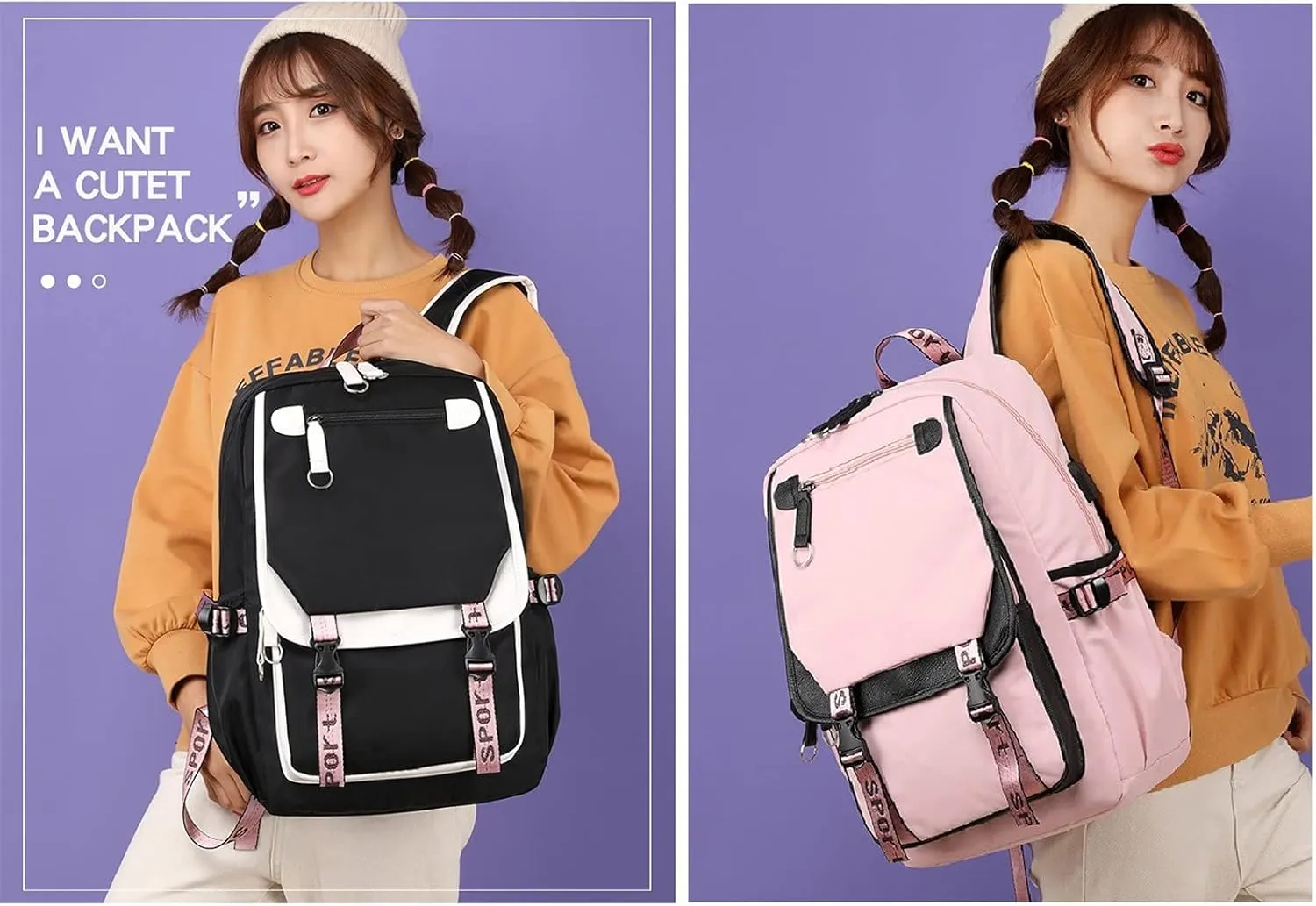 ISaikoy Toilet Bound Hanako Kun Backpack School Bag Shoulder Bag Handbag Bookbag Style A9