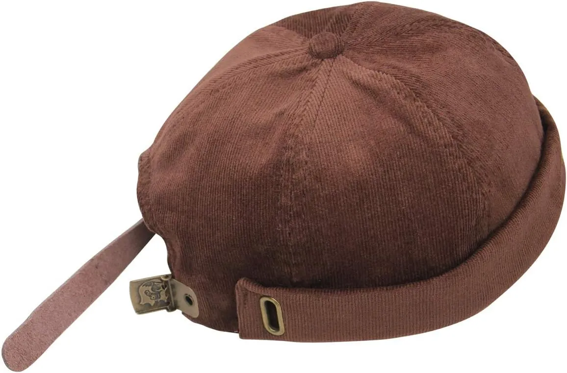 jerague Beanie Hat for Men Women Brimless Cuffed Hat Skullcap Watch Cap Adjustable
