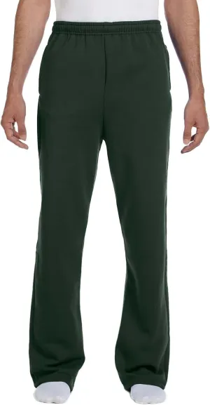 Jerzees Mens NuBlend Open Bottom Pant with Pockets