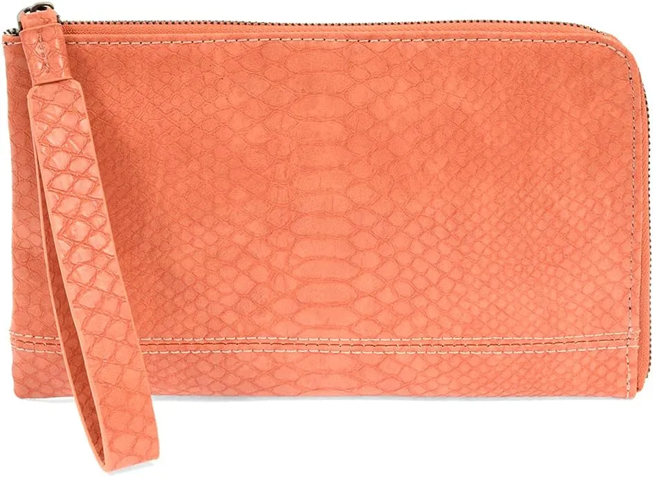 Joy Susan Crossbody Handbag Tina Python Zip Around