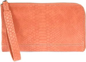 Joy Susan Crossbody Handbag Tina Python Zip Around