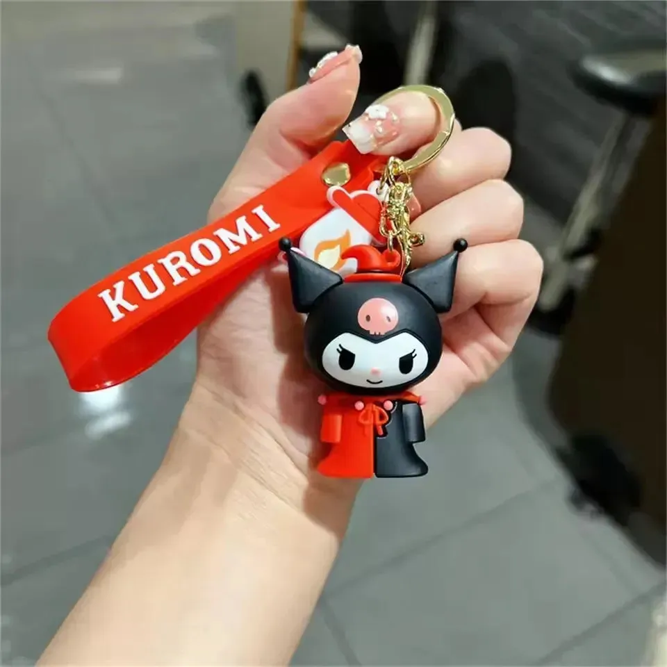 Kawaii Kuromi Palette Play Keychain