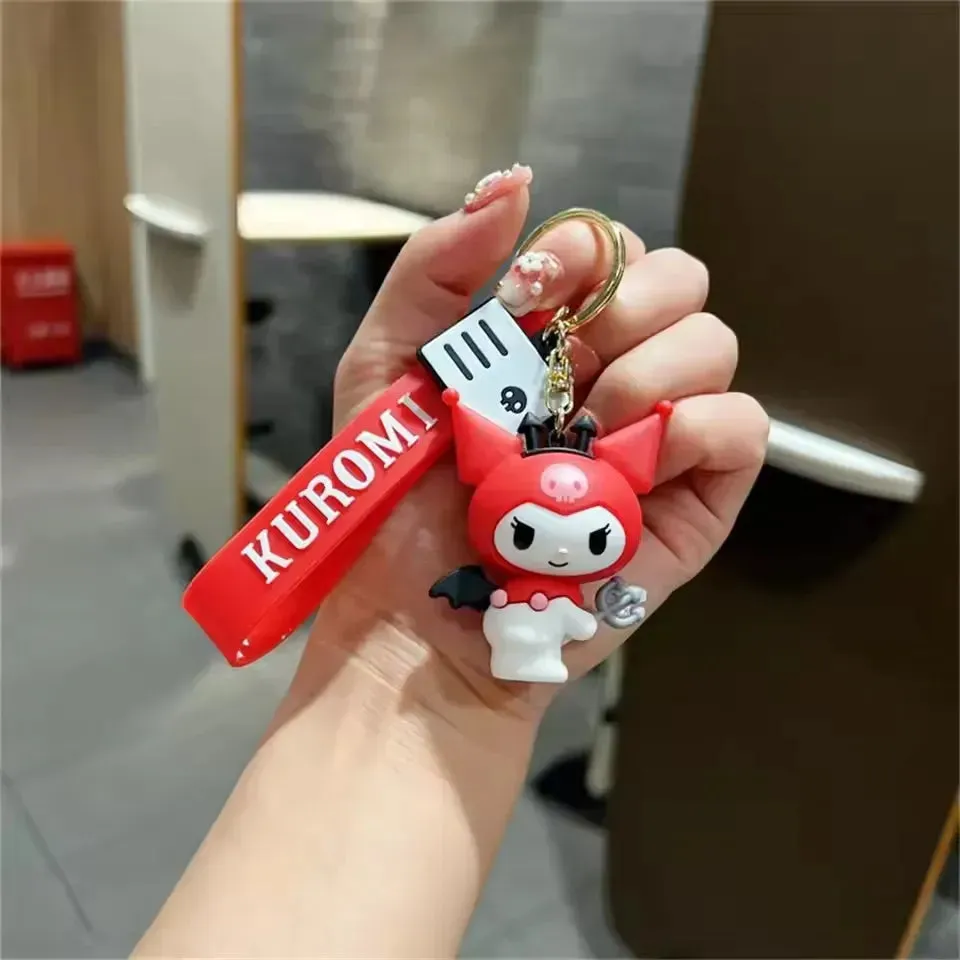 Kawaii Kuromi Palette Play Keychain