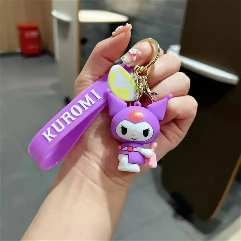 Kawaii Kuromi Palette Play Keychain