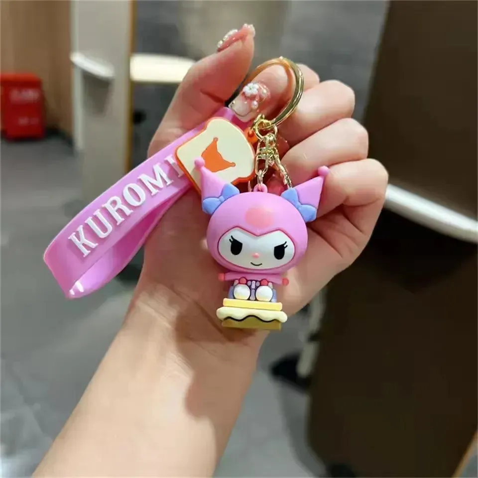 Kawaii Kuromi Palette Play Keychain