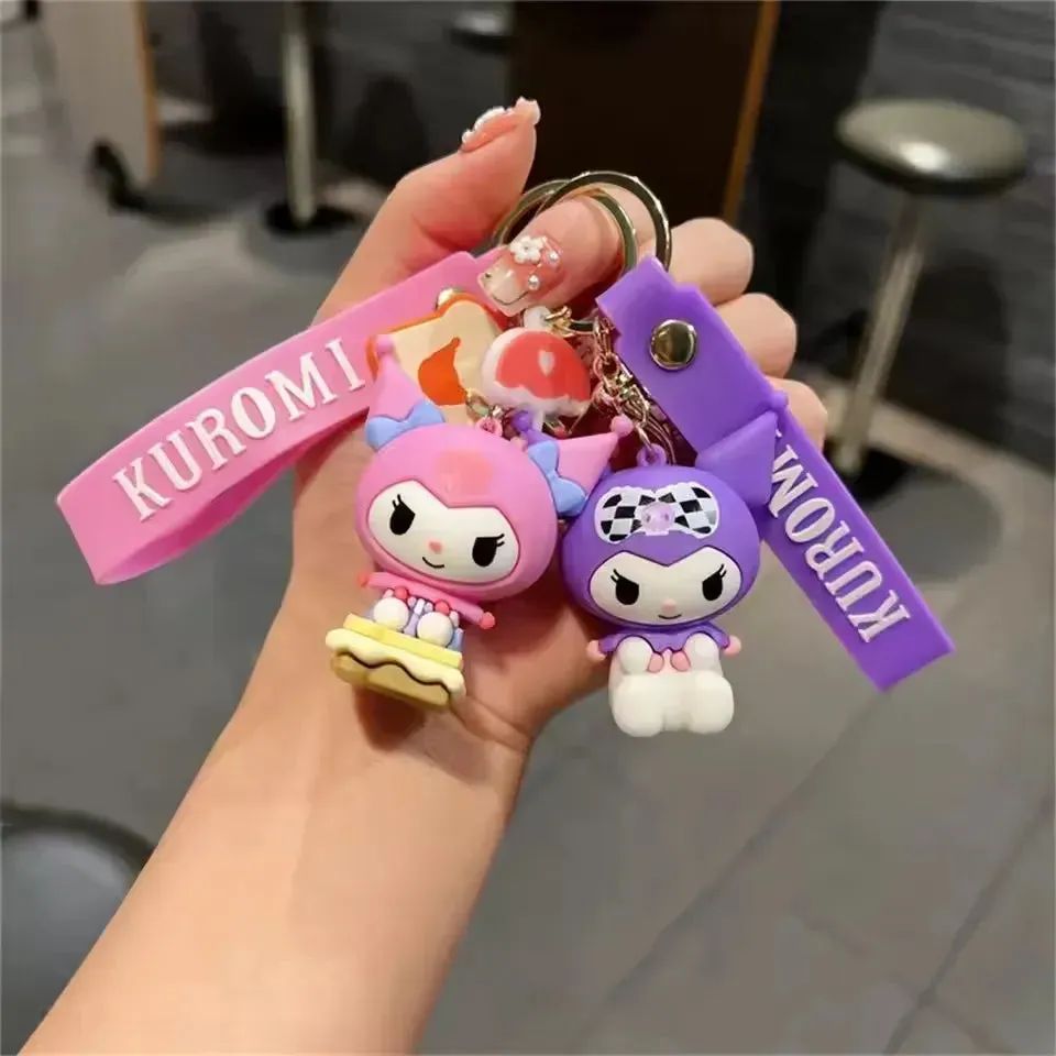 Kawaii Kuromi Palette Play Keychain