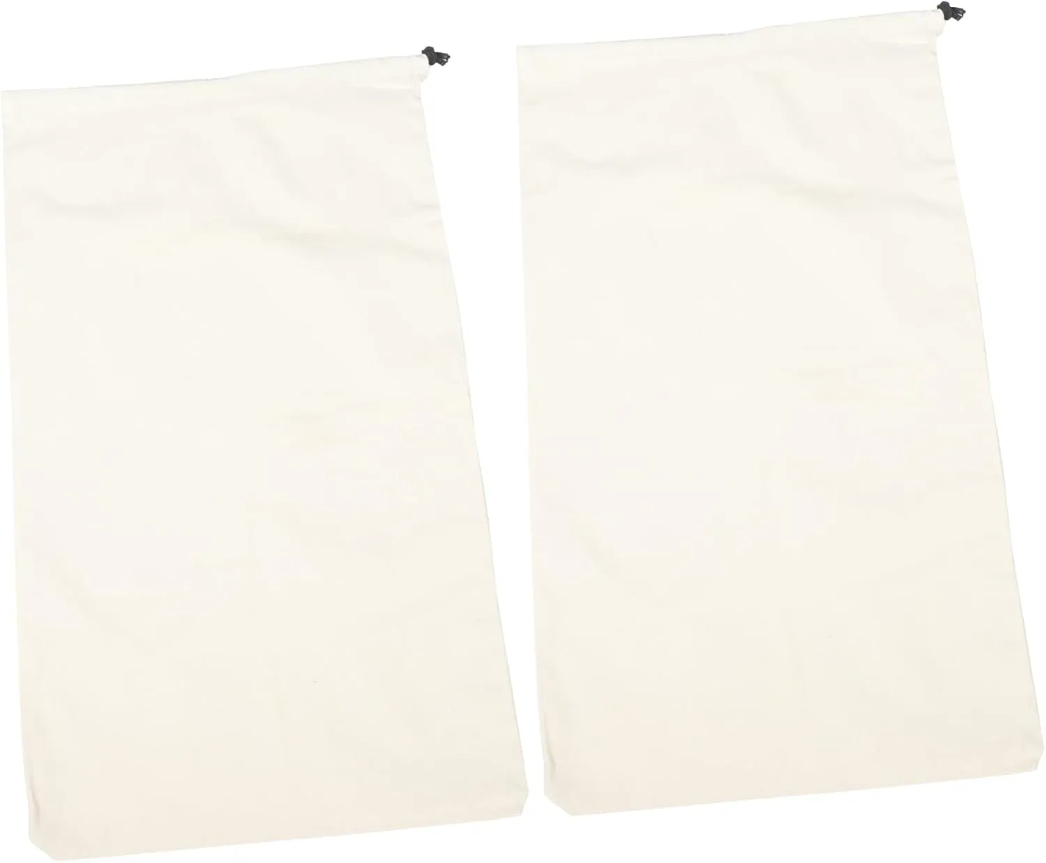 KESYOO 2pcs Quilt Organizer for Home Laundry Bag Clothing Travel Drawstring Mesh Bags - Storage Pouch Drawstring Bags Wet Bag Moving Make Extra Large Storage Bags Clothes White Canvas