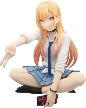 Kitagawa Marin Figure PVC School Uniform Cartoon Girl 10cm Anime Character Model Statue Collection Figurine
