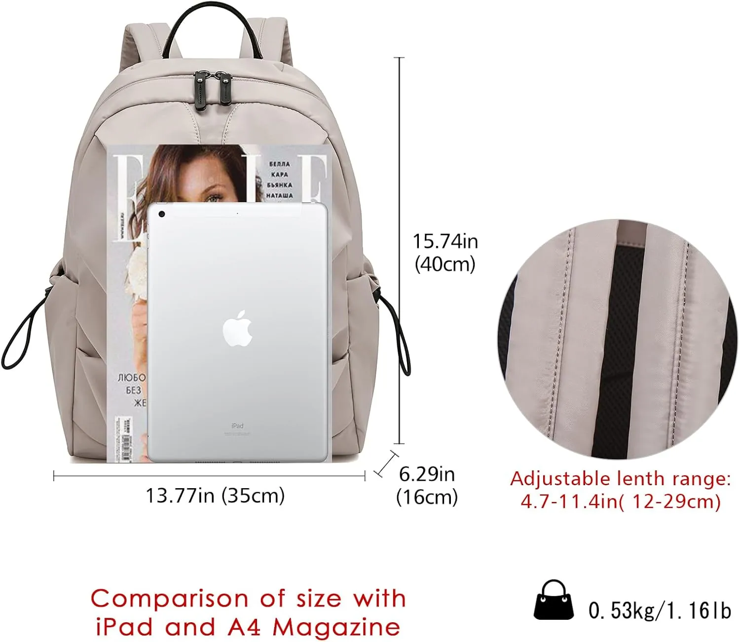 LAORENTOU Small Backpack Purse for Women Cowhide Mini Leather Backpack for Women, Ladies Small Shoulder Crossbody Handbags
