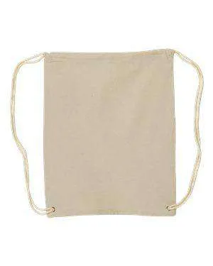 Liberty Bags Drawstring Canvas Cinch Sack - 8875