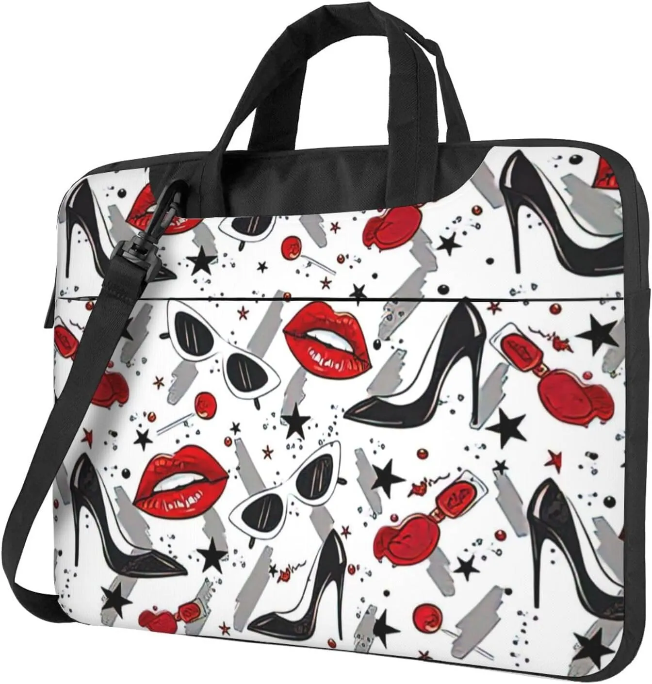 Lips high heels Print Practical Laptop Case Laptop Bag - Stylish Messenger Bag & Laptop Shoulder Bag