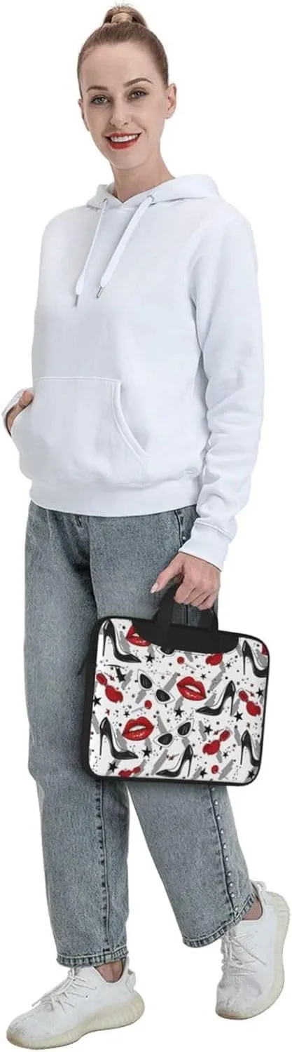 Lips high heels Print Practical Laptop Case Laptop Bag - Stylish Messenger Bag & Laptop Shoulder Bag
