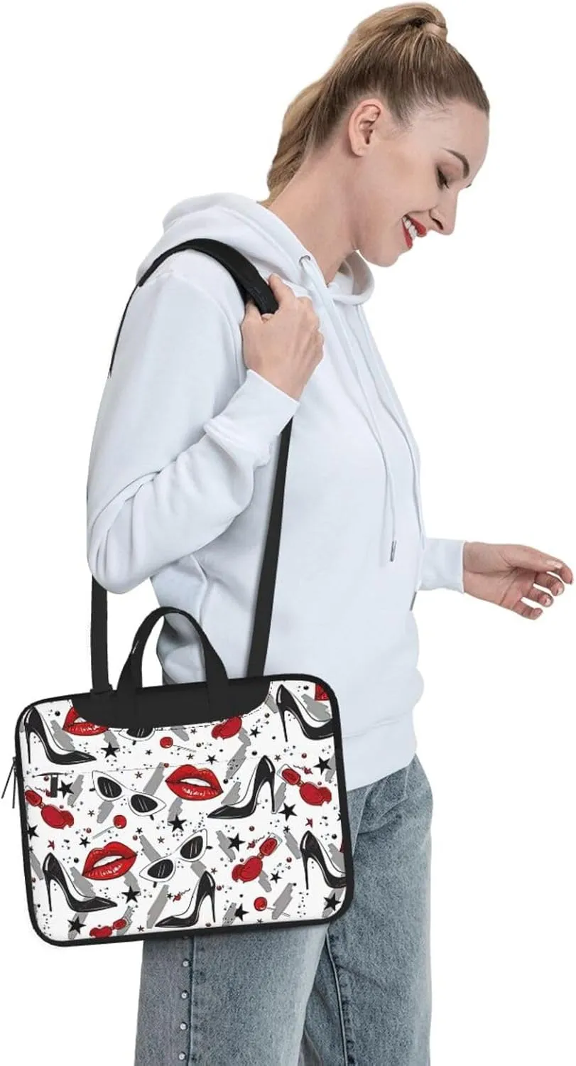 Lips high heels Print Practical Laptop Case Laptop Bag - Stylish Messenger Bag & Laptop Shoulder Bag