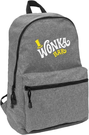 LOGOVISION Willy Wonka and The Chocolate Factory Wonka Bar Logo Lightweight Backpack for Work School Daily Use Packable for Travel