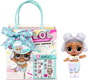 L.O.L. Surprise! Present Surprise™ Series 3 Birthday Month Theme with 8 Surprises (2 Sticker Sheets)
