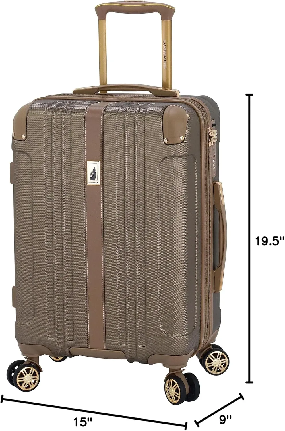 London Fog Northbridge, Bronze, Carry-On 20-Inch