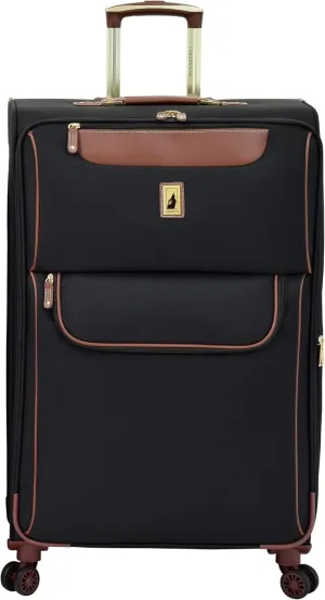 LONDON FOG Westminster 29" Expandable Spinner, Inch, Black