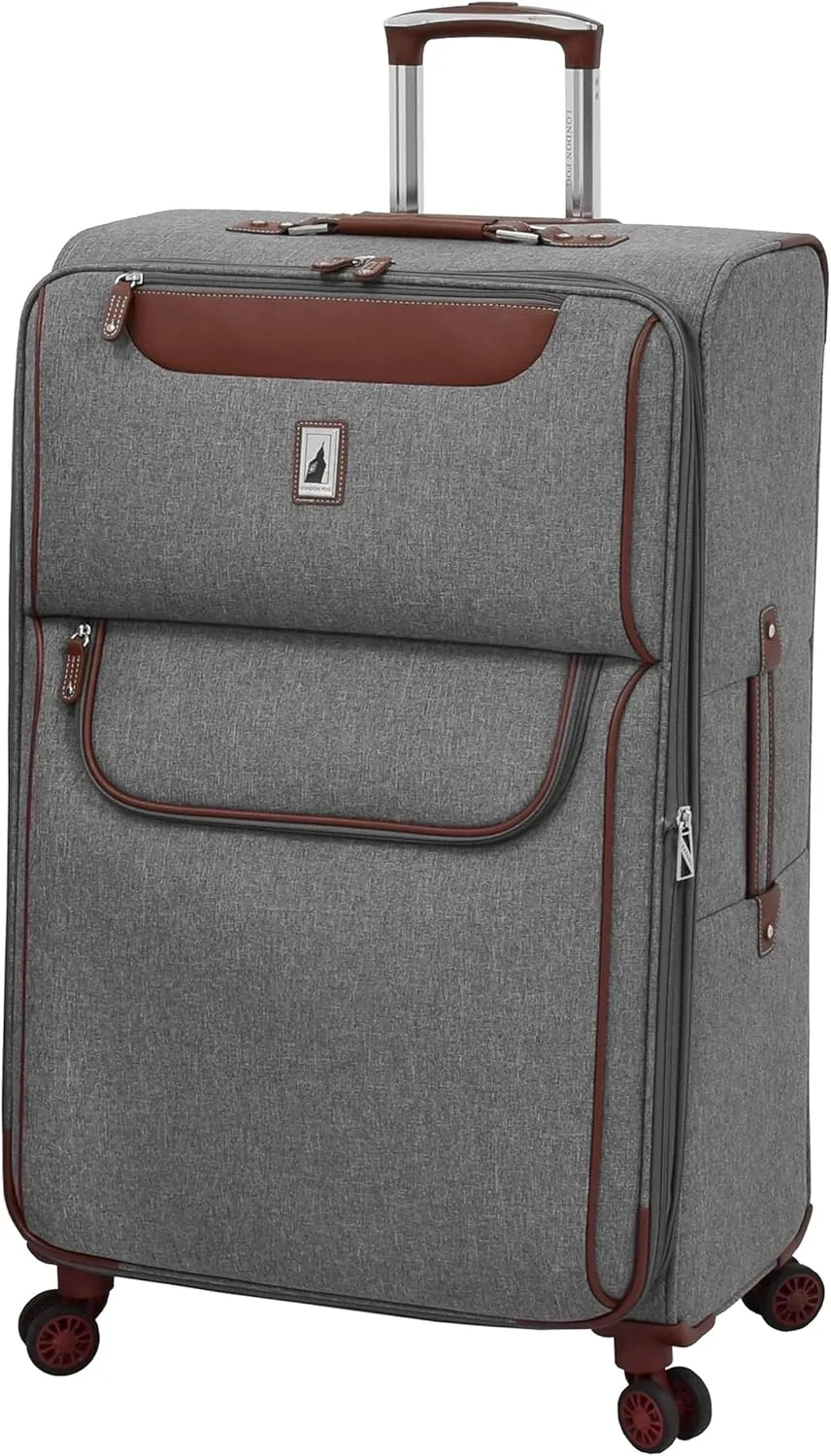 London Fog Westminster 4 Piece Set, Grey Heather