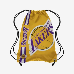 Los Angeles Lakers Big Logo Drawstring Backpack