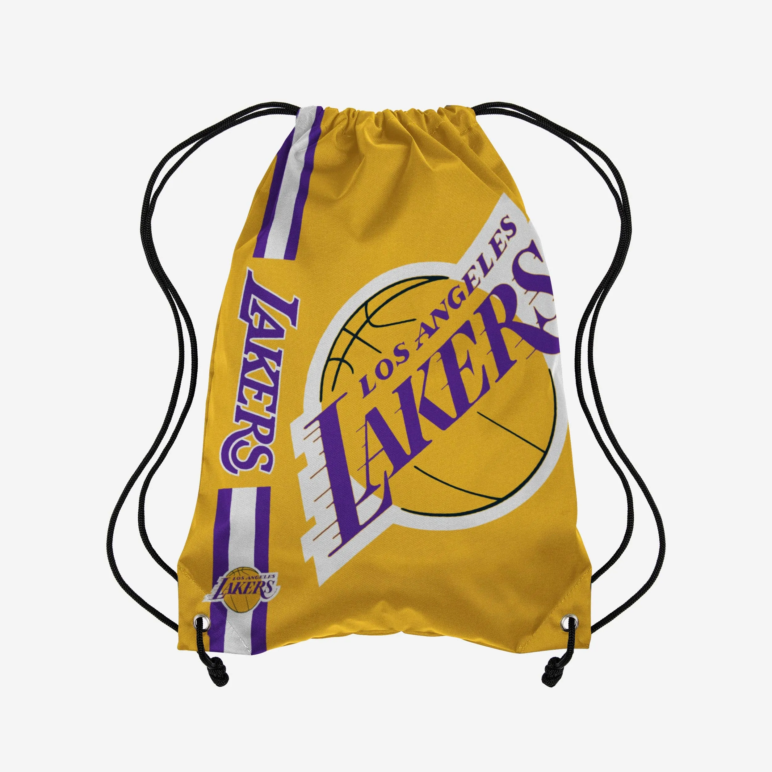 Los Angeles Lakers Big Logo Drawstring Backpack