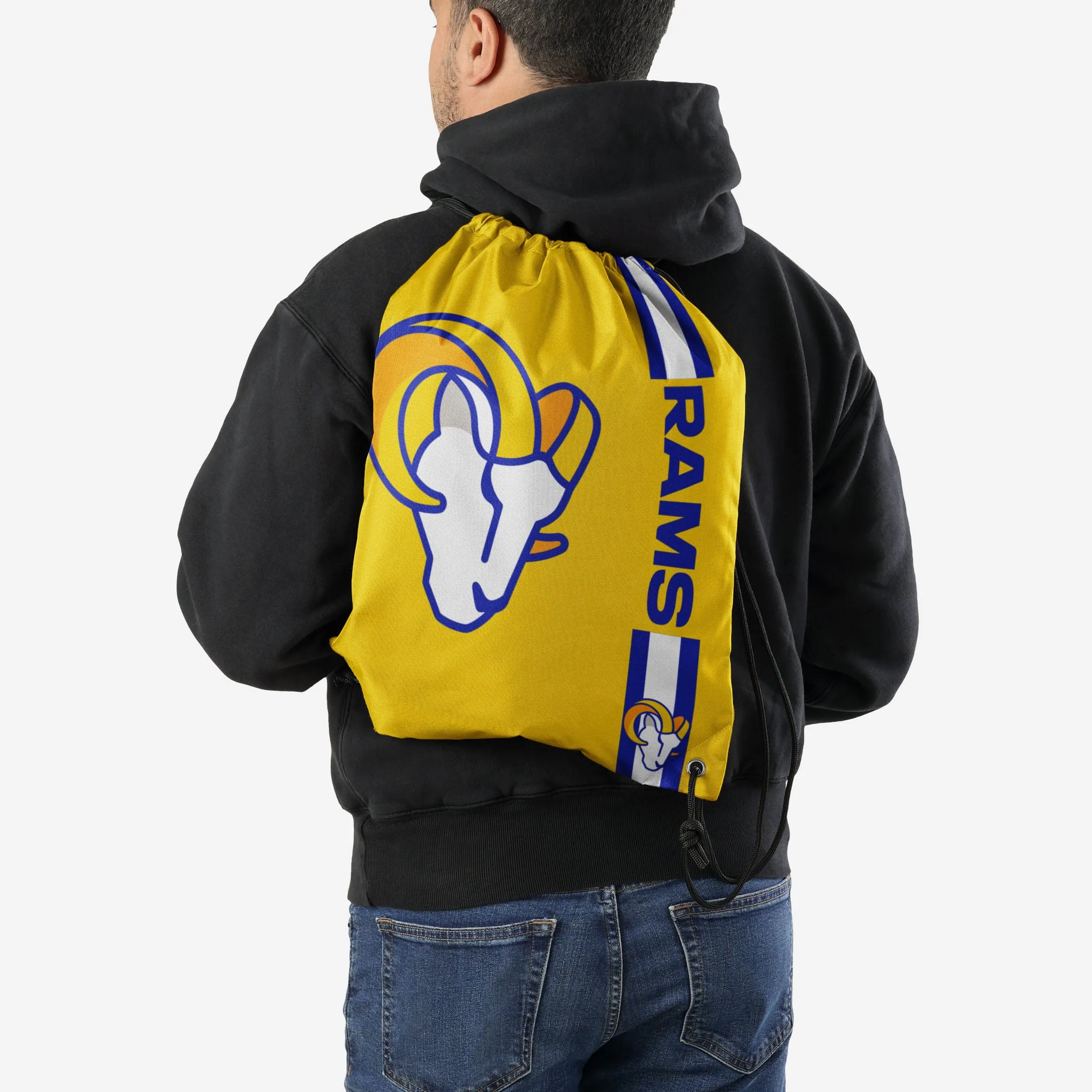 Los Angeles Rams Yellow Alternate Color Big Logo Drawstring Backpack