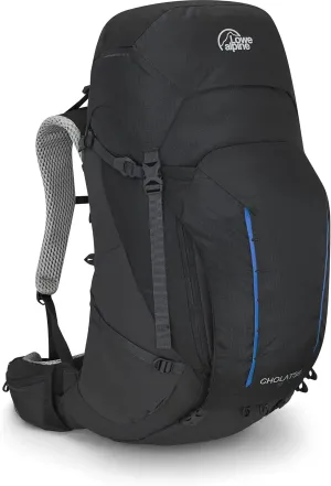 Lowe Alpine Cholatse Multi-Day Hiking Backpack, Cholatse 52:57 Liter, Medium, Black