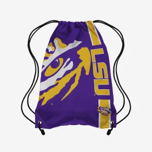 LSU Tigers Big Logo Drawstring Backpack
