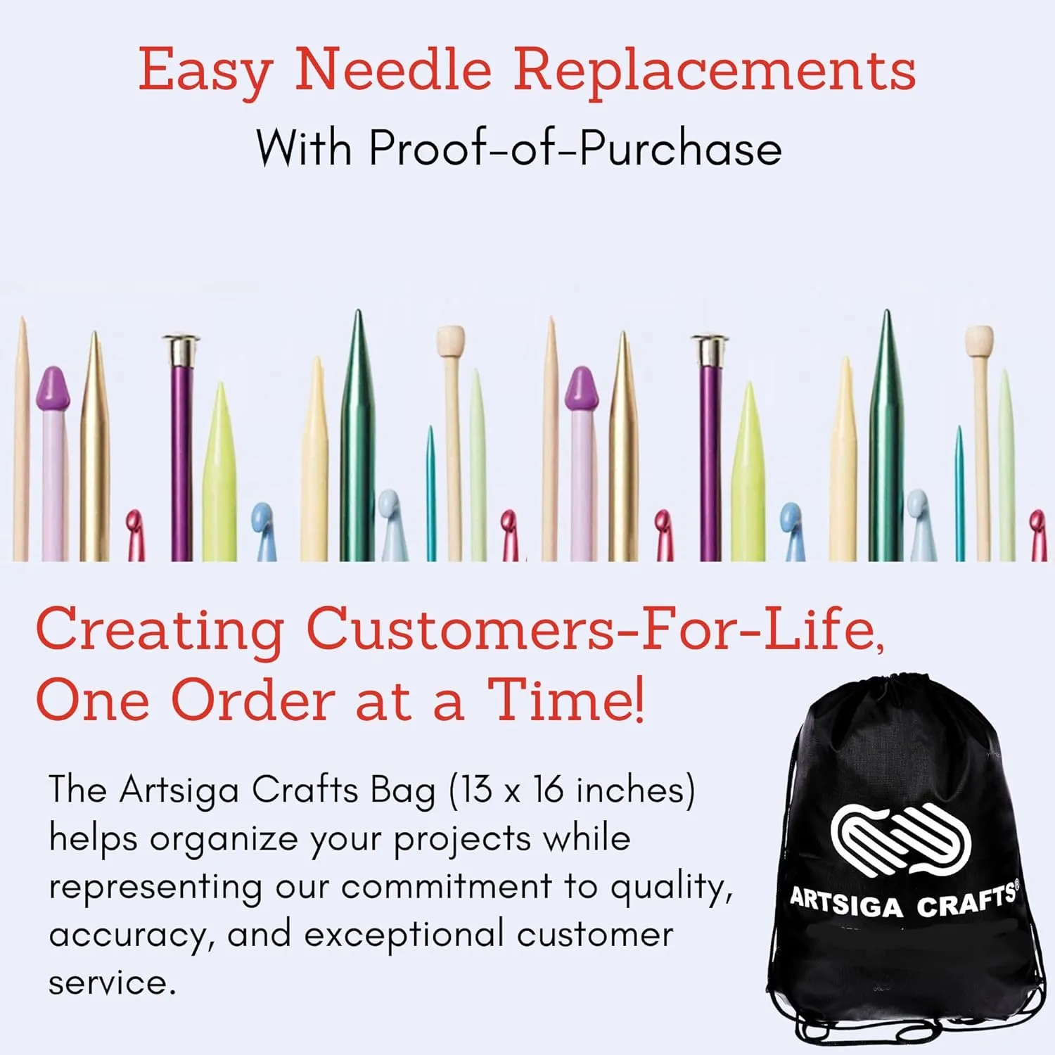 Lykke Grove 3.5-Inch (9cm) Interchangeable Circular Knitting Needle Set Bamboo US Sizes 3, 4, 5, 6, 7, 8, 9, 10, & 10.5 Includes Beige Canvas Case with Project Bag