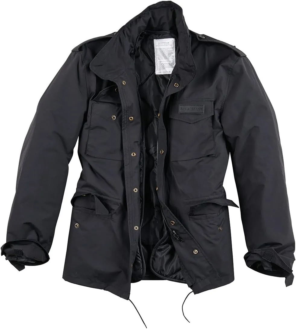 M65 Hydro US Field Jacket Black