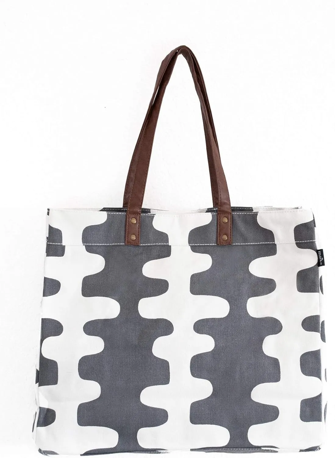 MAIKA Recycled Canvas Carryall Tote Bag