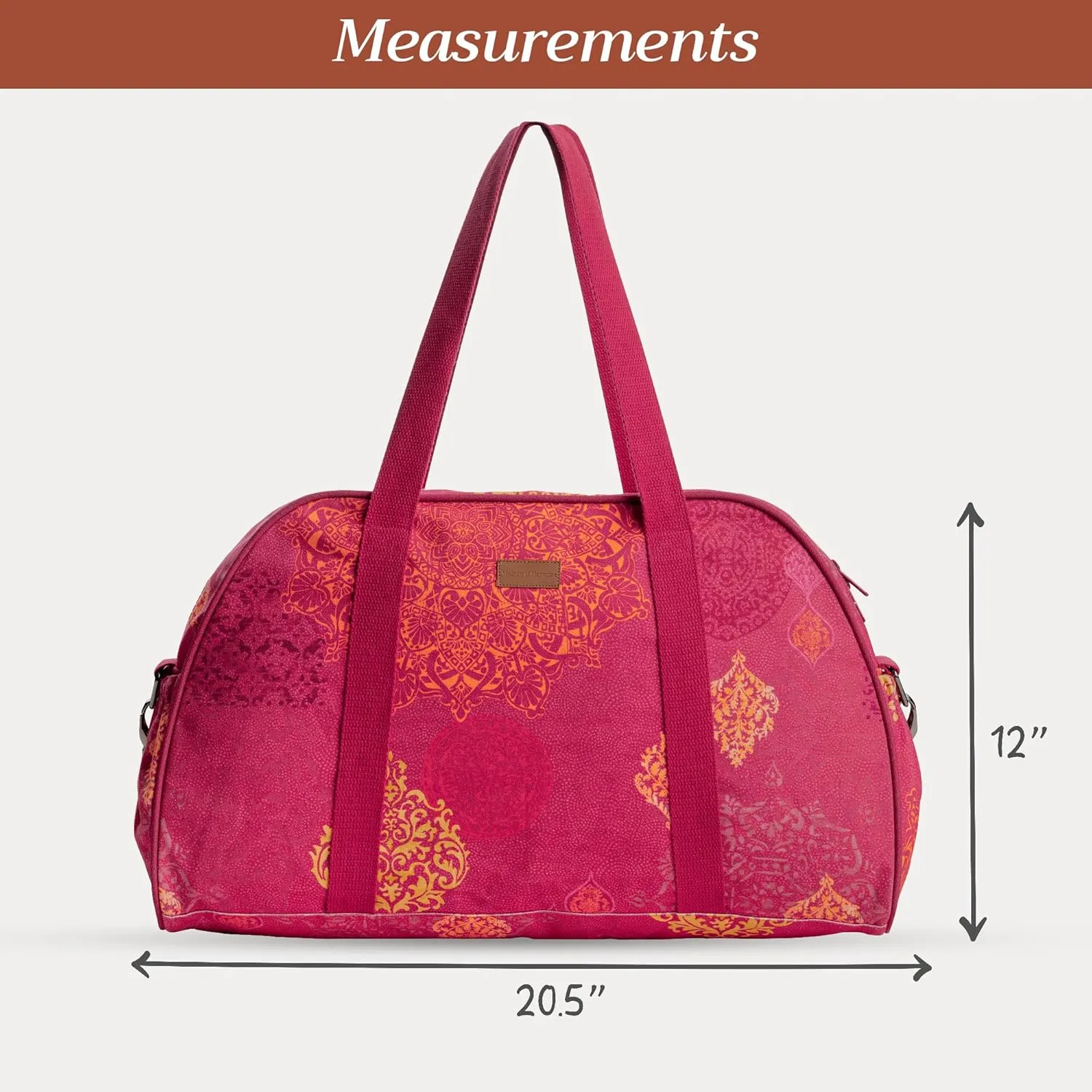 Maison d'Hermine Yoga Mat bag, Cylindrical bag for Woman&Men, yoga mat Bag &Adjustable shoulder straps Yoga Mat Carrier Bag with Drawstring Water Bottle Pocket and zipper pocket