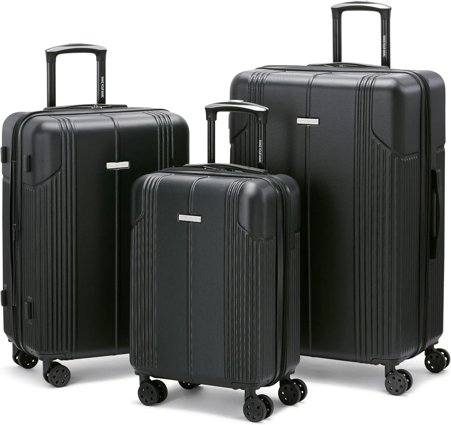Marc New York Horizon 28" Upright Luggage, Black, Large