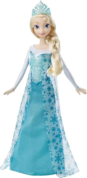 Mattel Disney Frozen Sparkle Princess Elsa Doll