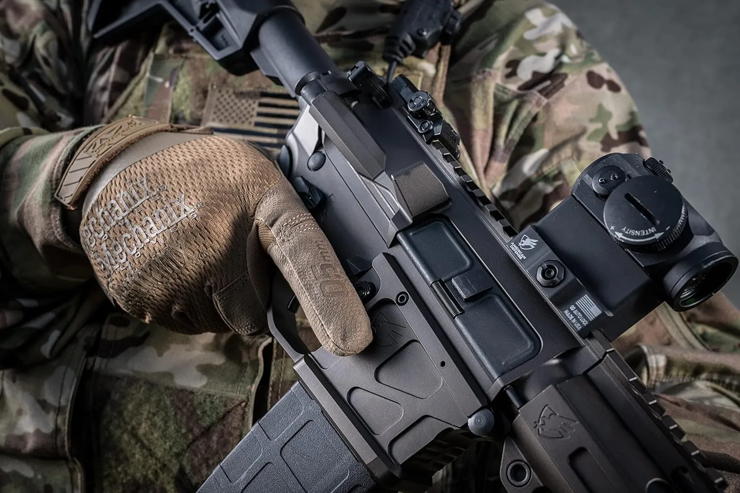 Mechanix Wear: Tactical Specialty 0.5mm High-Dexterity Work Gloves with Secure Fit and Precision Feel, Tactical Gloves for Airsoft, Paintball, Utility Use, Gloves for Men (Brown, Large)