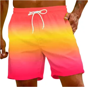 Men Casual Shorts Leather Label Shorts Beach Shorts Beach Swim Shorts Khaki Shorts Men Slim Fit Short De para Men