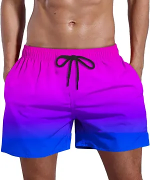 Men Drawstring Running Surfing Sports Plus Size Beach Shorts Board Pants Swimsuit Men Swimming Pool Shorts for Men