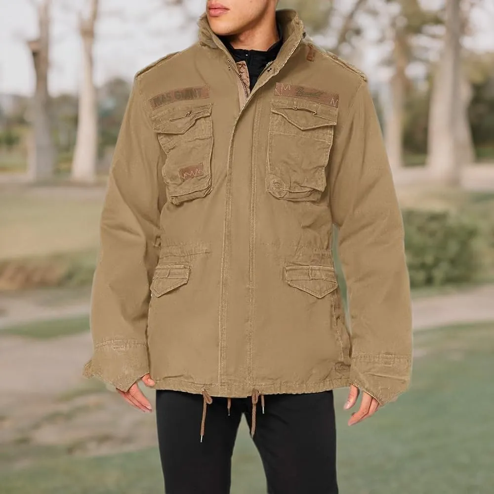 Men Military Coat