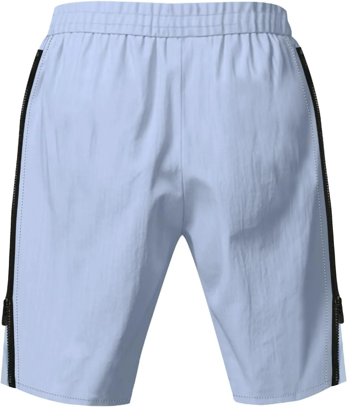 Mens Cargo Casual Shorts Lightweight Stretch Athletic Short Elastic Waistband with Pockets Hiking Workout Beach Pants