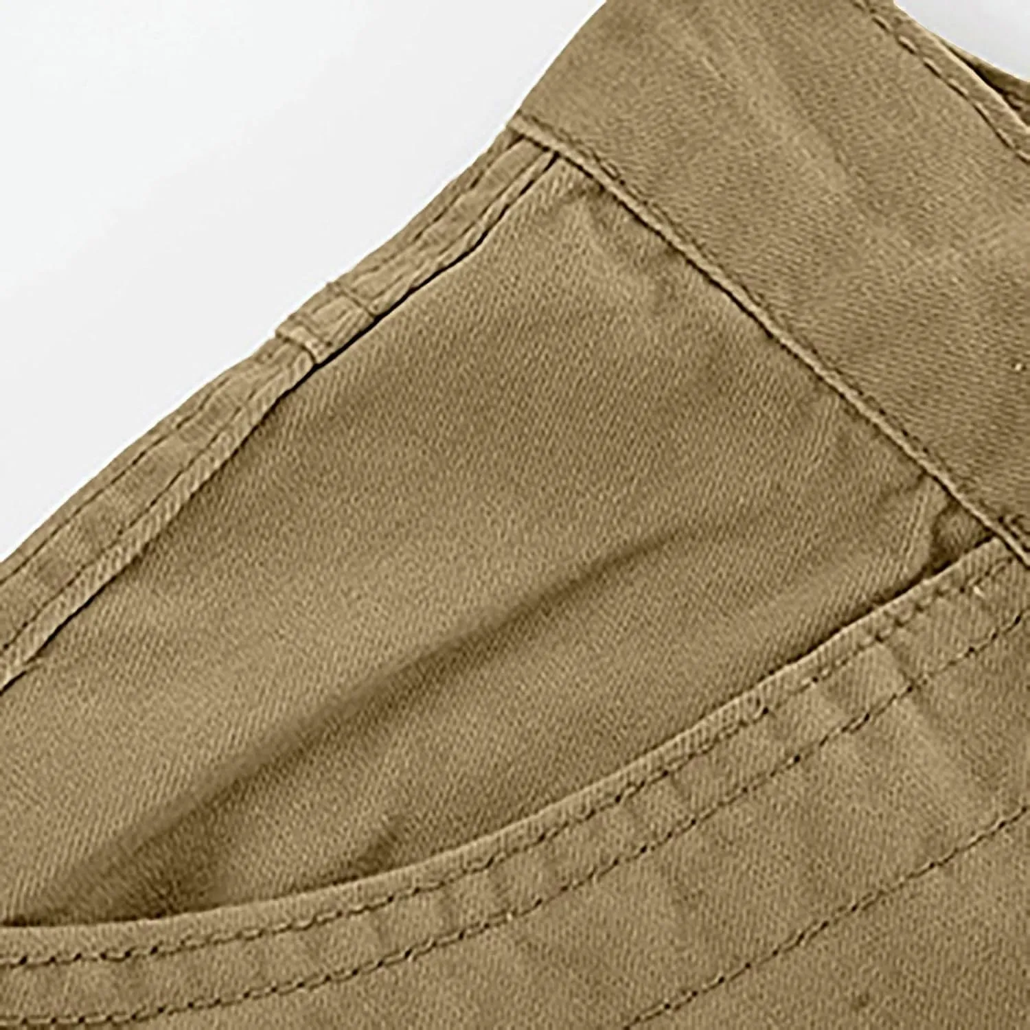 Men's Casual Cargo Pants Workout Joggers Stretch Sweatpants Hiking Drawstring Tactical Trousers with Multi Pockets
