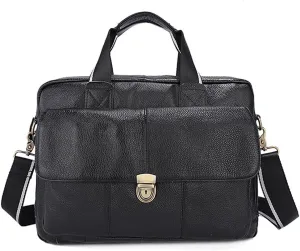 Men's Casual Leather Briefcase