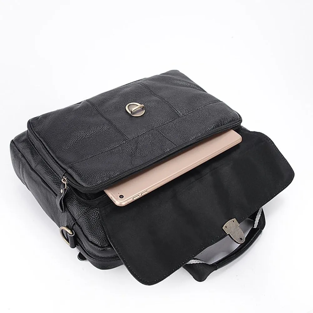 Men's Casual Leather Briefcase
