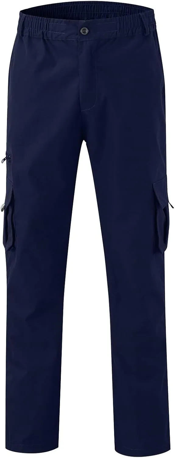 Men's Cotton Casual Sweatpants Color Pocket Trousers Loose Sports Trousers Sweatpants Track Training Athletic Jogger