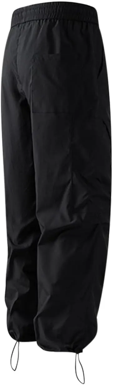 Mens Hiking Pants Lightweight Quick Dry Waterproof Cargo Pant Casual with Adjustable Drawstring Multi Pockets Outdoor