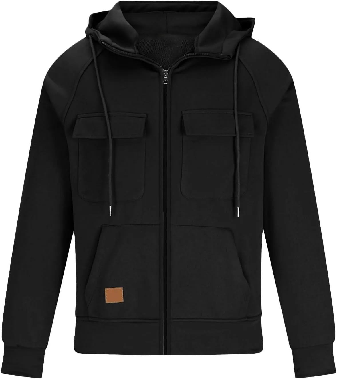 Mens Hoodies Pullover Long Sleeve Vintage Workout Hoodies Quarter Zip Military Tactical Sweatshirt Fall Pullover