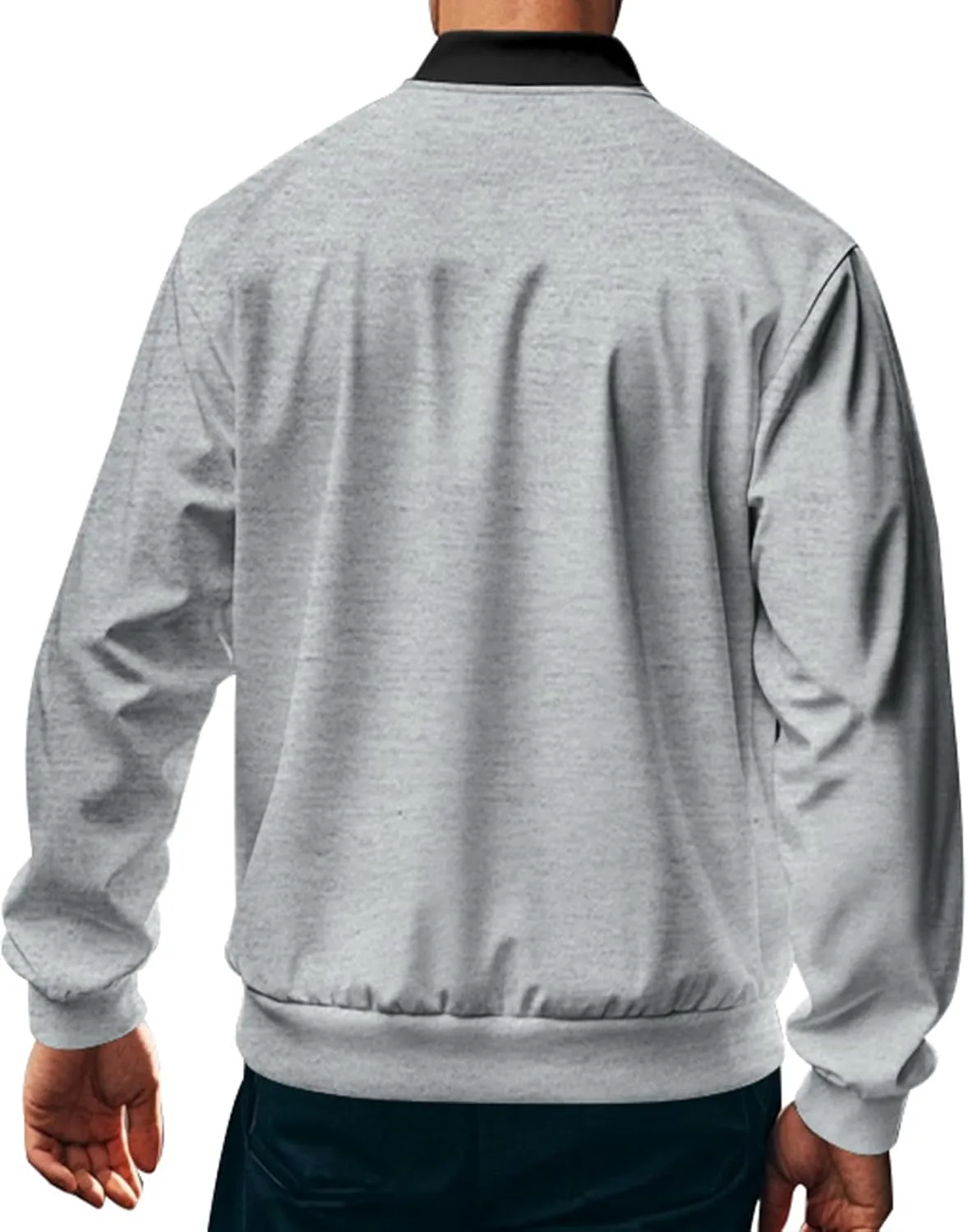 Men's Lightweight Bomber Jackets Light Track Jacket Golf Fashion Coat Zip Up Outerwear Outdoor Casual Sportswear Fall