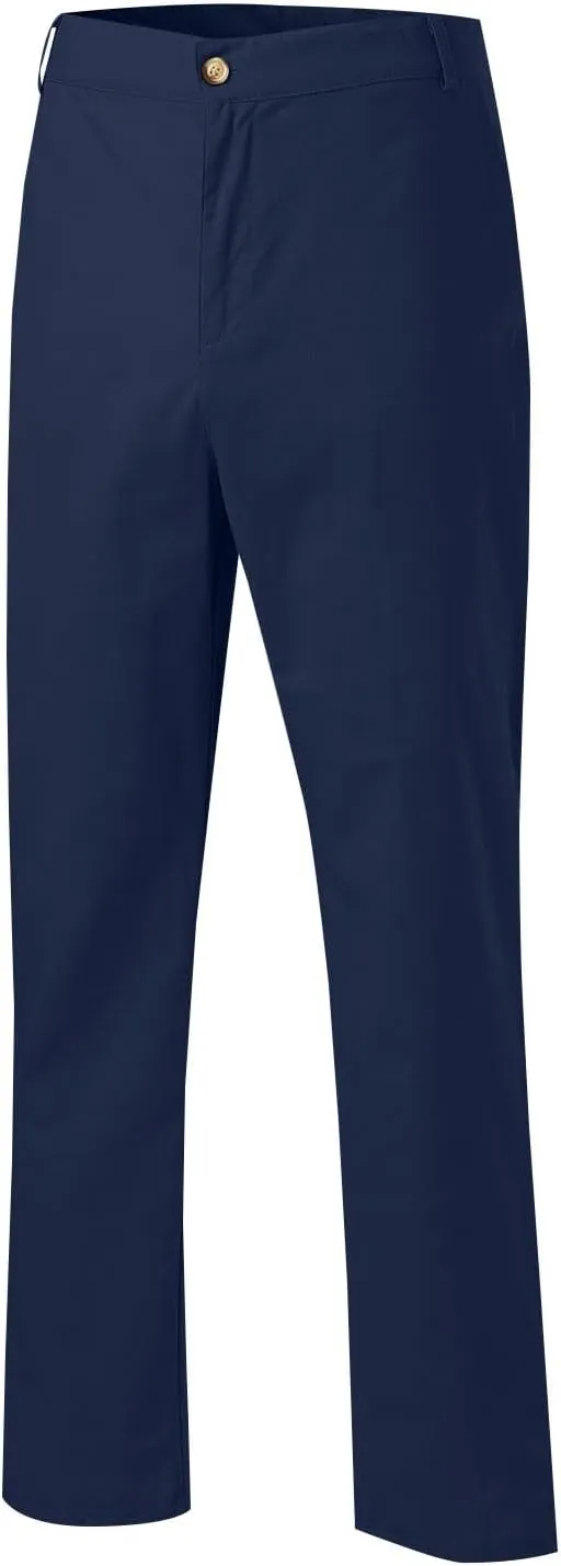 Men's Linen Pants Loose Fit Casual Summer Office Business Dress Pant Lightweight Baggy Beach Plain Vacation Trousers