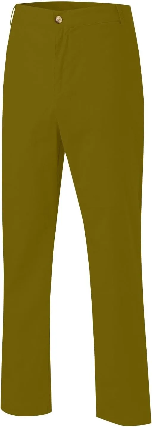 Men's Linen Pants Loose Fit Casual Summer Office Business Dress Pant Lightweight Baggy Beach Plain Vacation Trousers